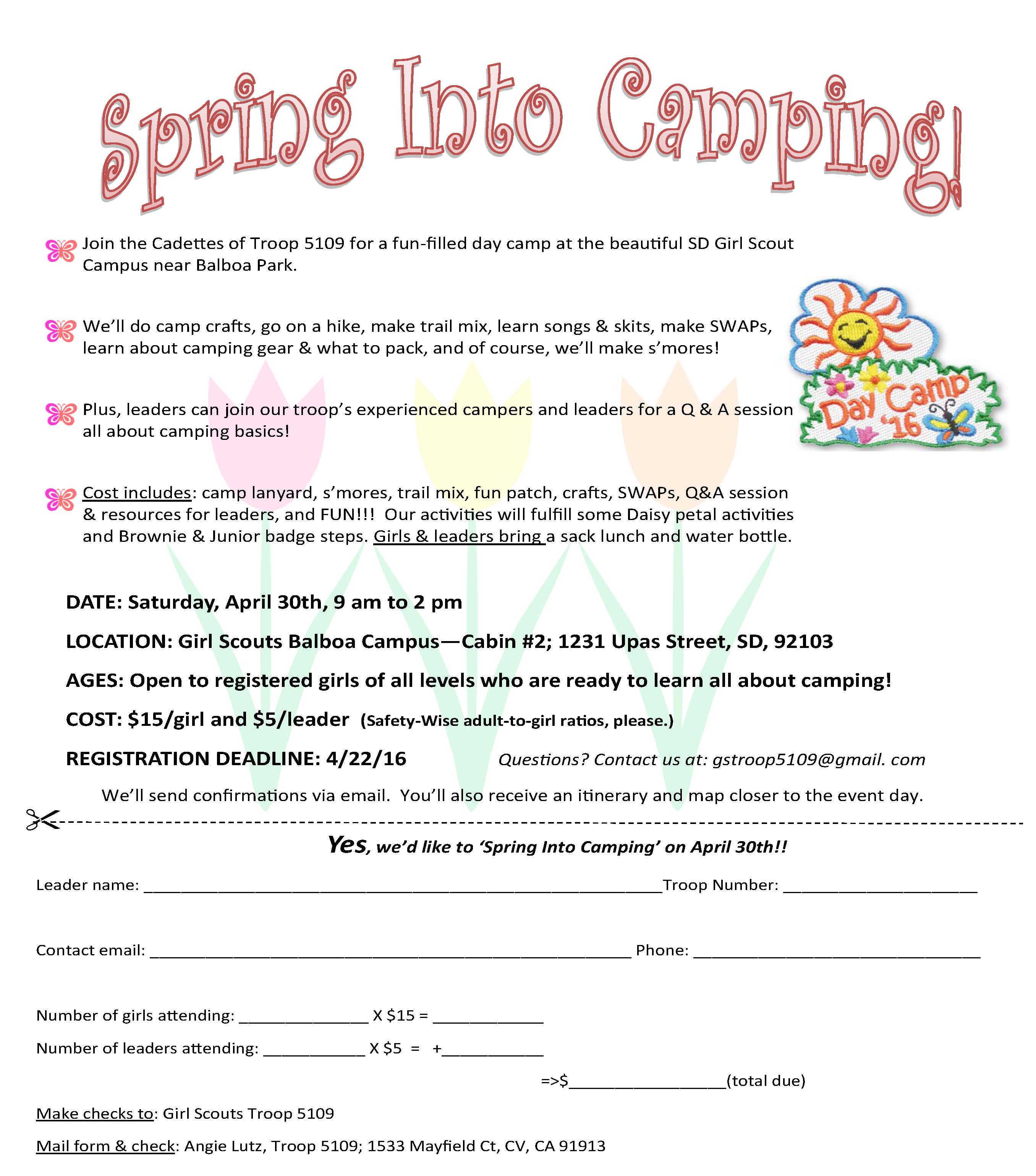 Spring into Camping [987387]
