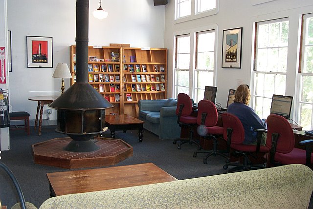 hostel lobby