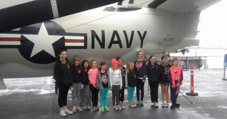 USS Midway Girl Scout Overnights
