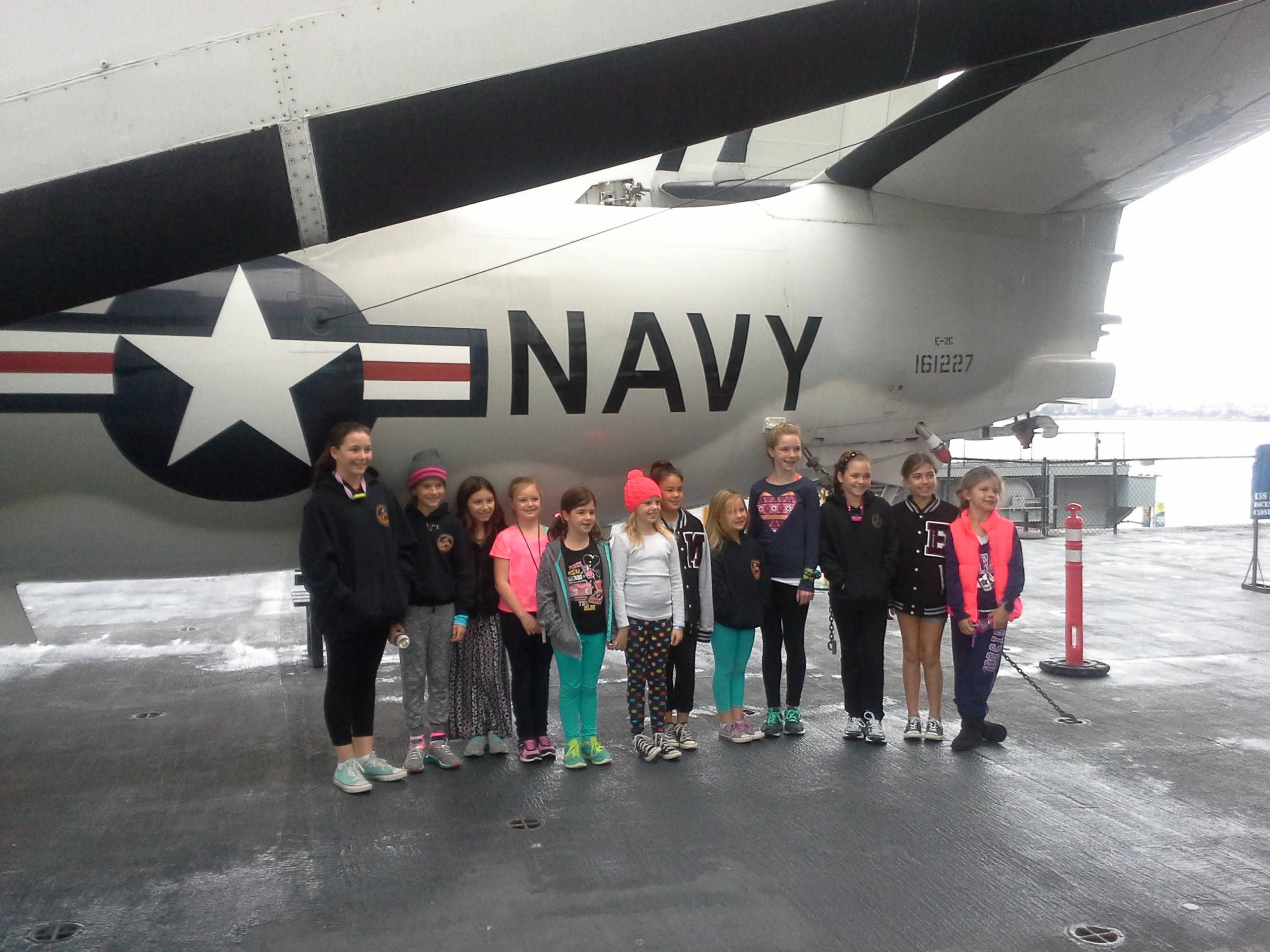 USS Midway Girl Scout Overnights