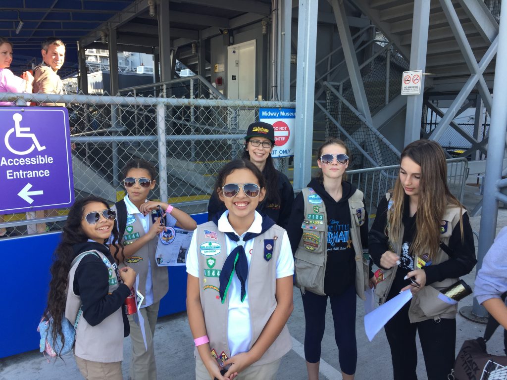 girl scout overnight trips